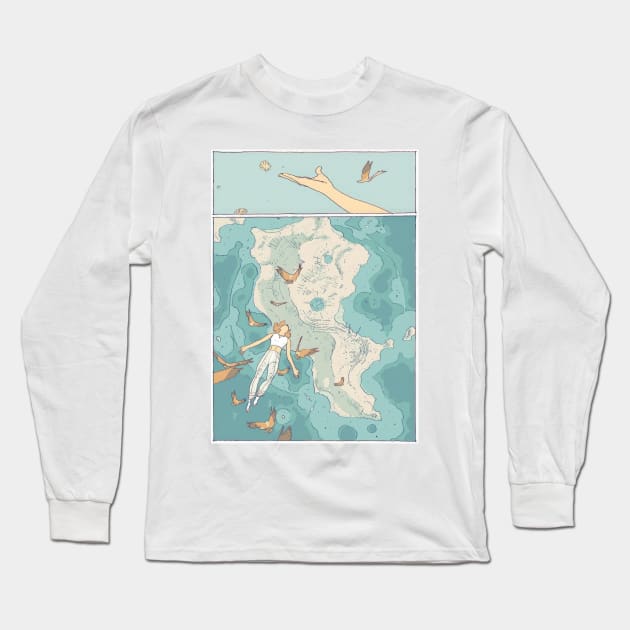 Linnea Sterte Long Sleeve T-Shirt by Kollagio